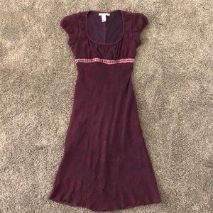 La Belle Purple Lace Dress (S)